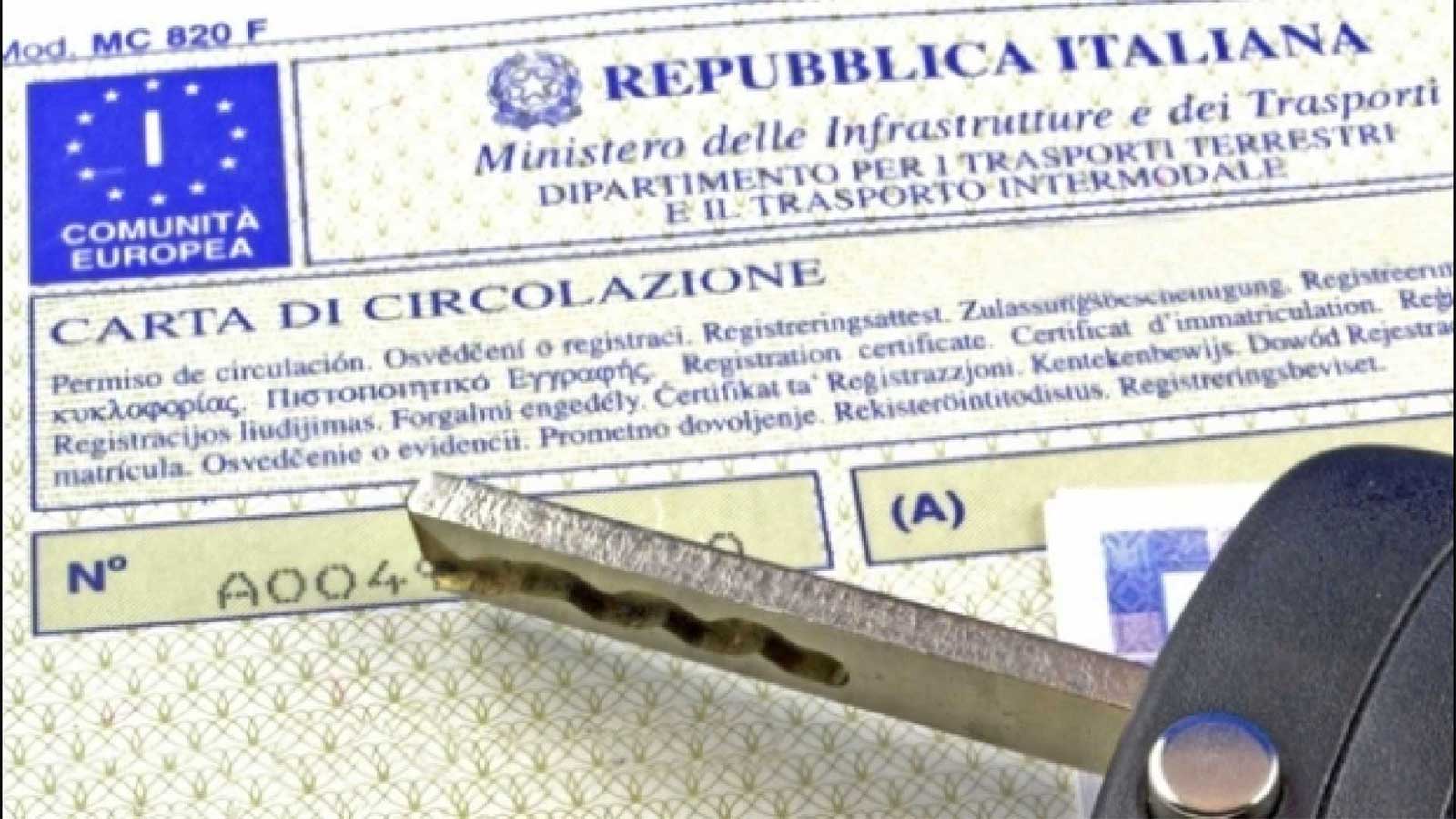 Come Si Legge Una Carta Di Circolazione? - Officina Cotabo Bologna